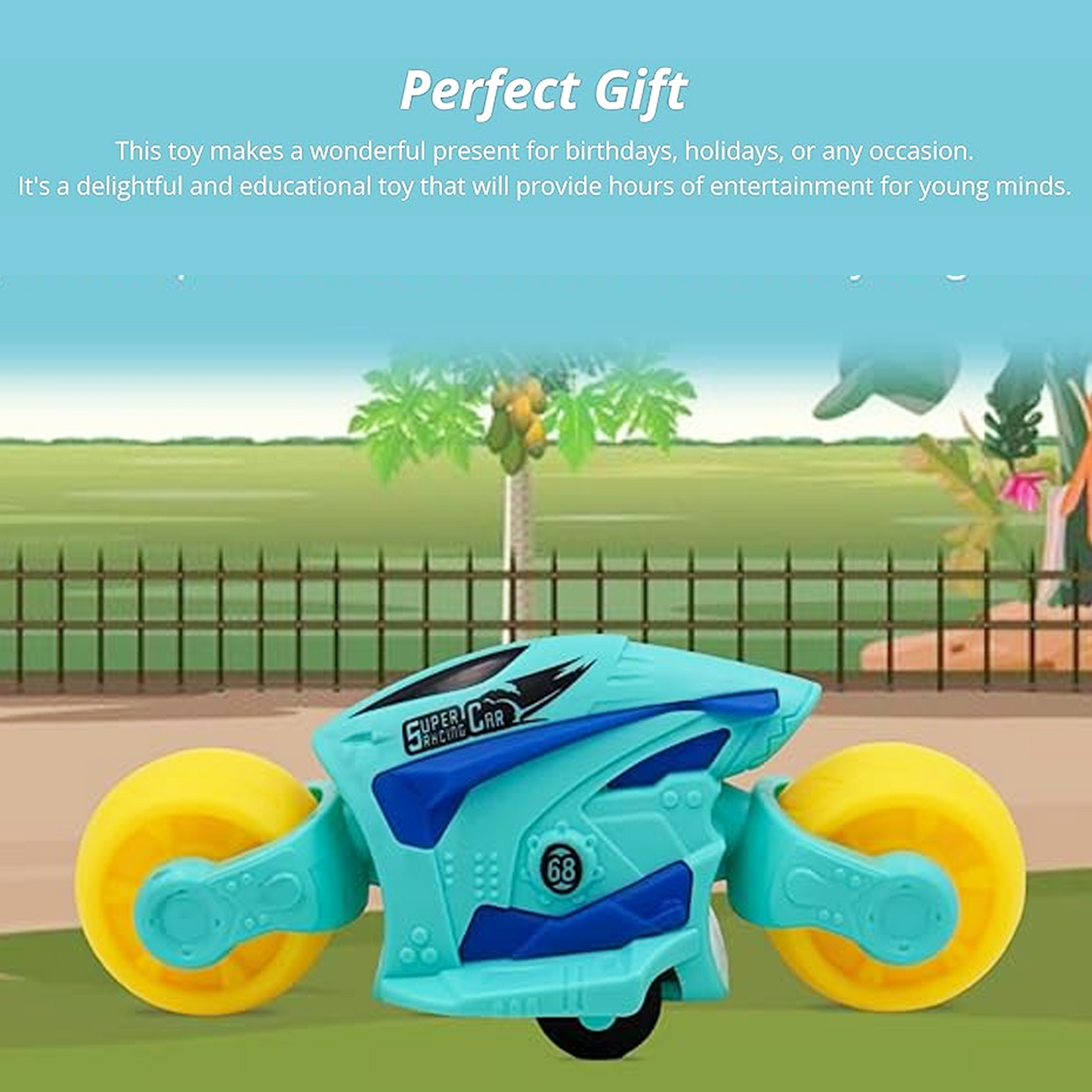 Toybharat Super Bike |Multicolour | Intractive Toys | Friction Power Toys