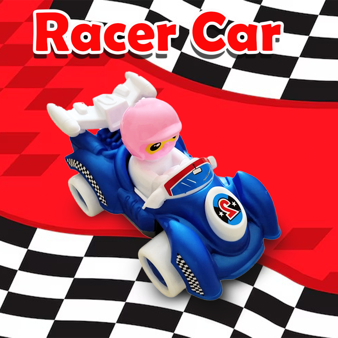 ToyBharat Racer Car is a Multicolour Friction Power Toy with a Realistic Design. Perfect Gift for Kids aged 1–6 Years. Safe, Non-Toxic, and ideal for exciting indoor and outdoor play adventures.