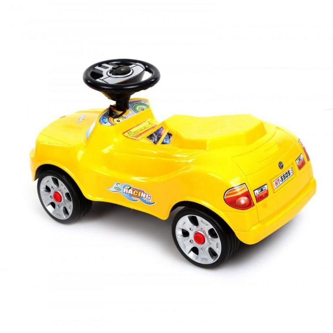 ToyBharat BMX Metallic Rider is a multicolour ride-on toy and walker tricycle for kids aged 1–6 years. Ideal for indoor and outdoor play, it's safe, non-toxic, and perfect as a fun travel or birthday gift.