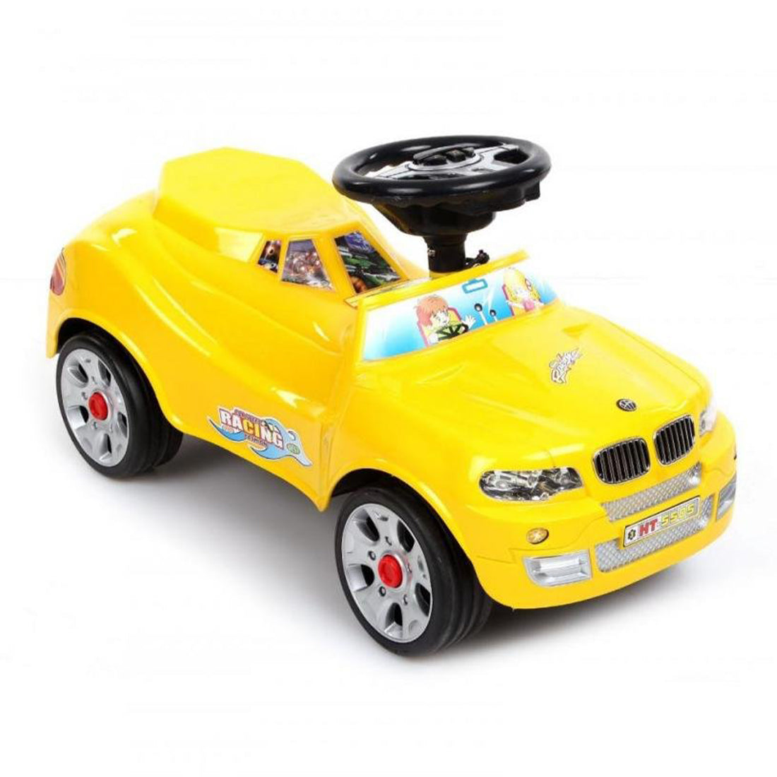 ToyBharat BMX Metallic Rider is a multicolour ride-on toy and walker tricycle for kids aged 1–6 years. Ideal for indoor and outdoor play, it's safe, non-toxic, and perfect as a fun travel or birthday gift.