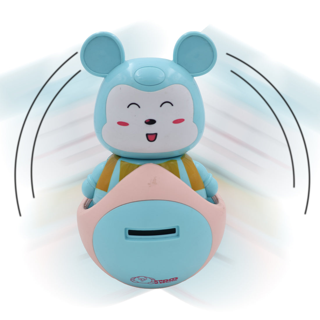 toyBharat Rolly Poly Money Bank is a multicolour gift toy with a cute, realistic design. Made in India with safe, non-toxic materials, it’s perfect for indoor and outdoor play for kids aged 1–6 years.