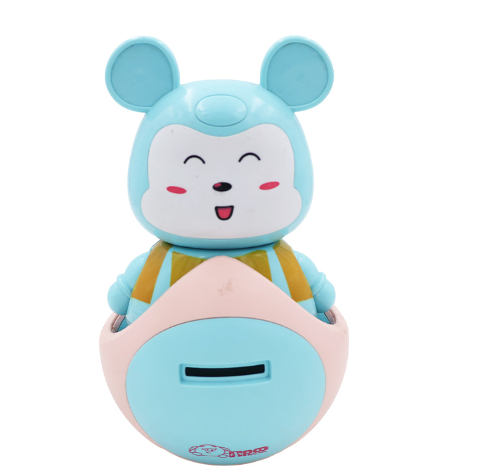 ToyBharat Musical Rolly Polly Money Bank | Multicolour | Travel Toys | Birthday Gift for kids | Electronic Toys