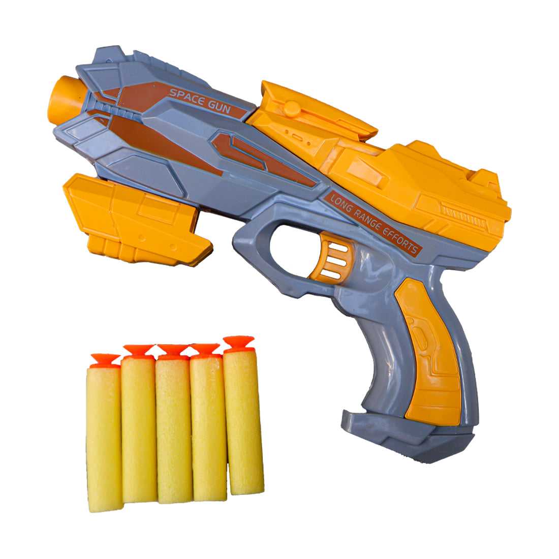 Toybharat Space soft Gun | Multicolour | Learning Toys | Birthday Gift for Boy and Girl Baby | Interactive Toys