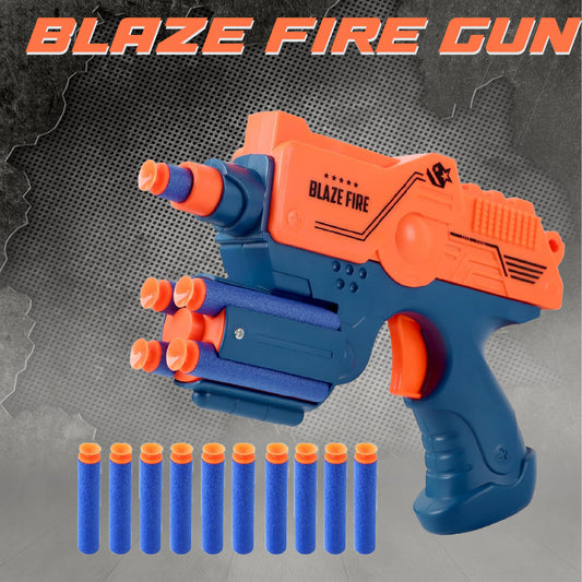Toybharat Blaze Fire Gun | Multicolour |  Gun Toys | Birthday Gift for Boy and Girl Baby | Interactive Toys