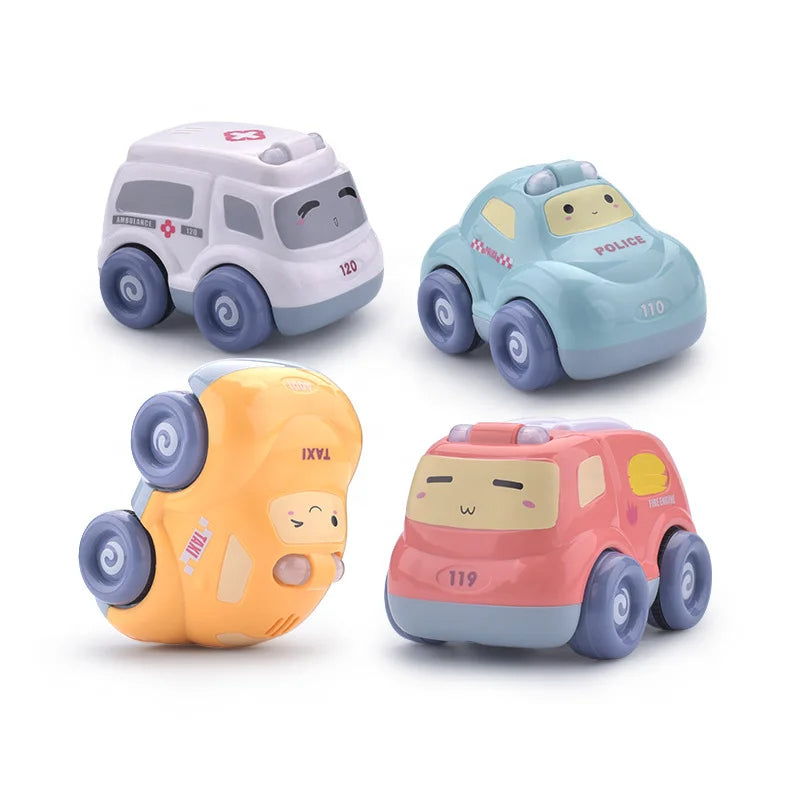 ToyBharat Light & Musical Pullback Car Toy Set includes 4 friction-powered push-and-go vehicles with fun cartoon designs, 3D lights, and music. Safe for toddlers aged 1+, it’s the perfect early learning gift.