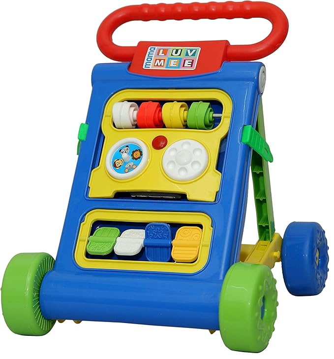 ToyBharat Activity Reda | Multicolour | Travel Toys | Ride-ons & Walker || Tricyle & Activity Toy
