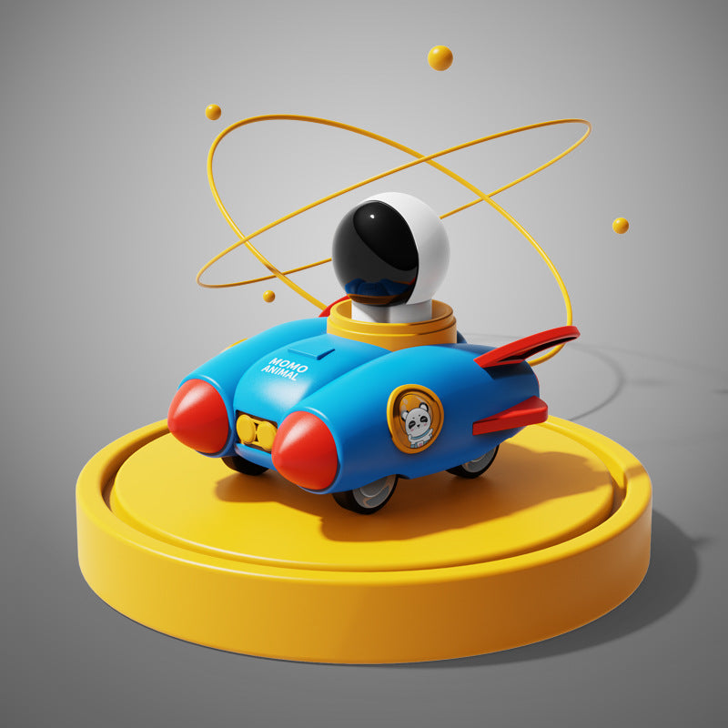ToyBharat Pressing Go Rocket is a multicolour Push N Go toy that zooms forward with a simple press. Safe, non-toxic, and fun, it’s a perfect birthday gift for kids aged 1–6 for indoor and outdoor play.