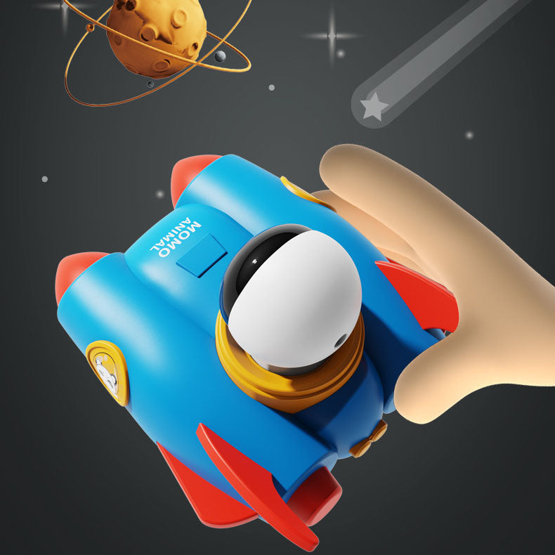 ToyBharat Pressing Go Rocket is a multicolour Push N Go toy that zooms forward with a simple press. Safe, non-toxic, and fun, it’s a perfect birthday gift for kids aged 1–6 for indoor and outdoor play.