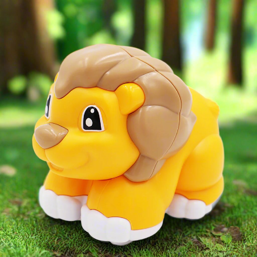 ToyBharat Cute Lion Friction Powered |Interactive Toys | Friction Powered Toys