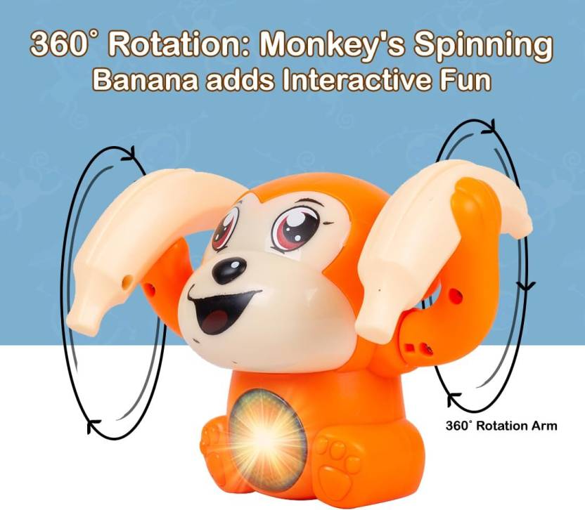 Toybharat Tumbling Monkey | Multicolour |Educational Toys| Birthday Gift for Boy and Girl Baby