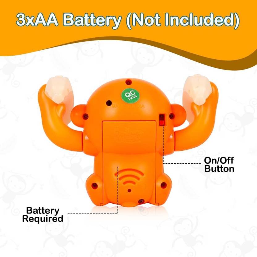 Toybharat Tumbling Monkey | Multicolour |Educational Toys| Birthday Gift for Boy and Girl Baby