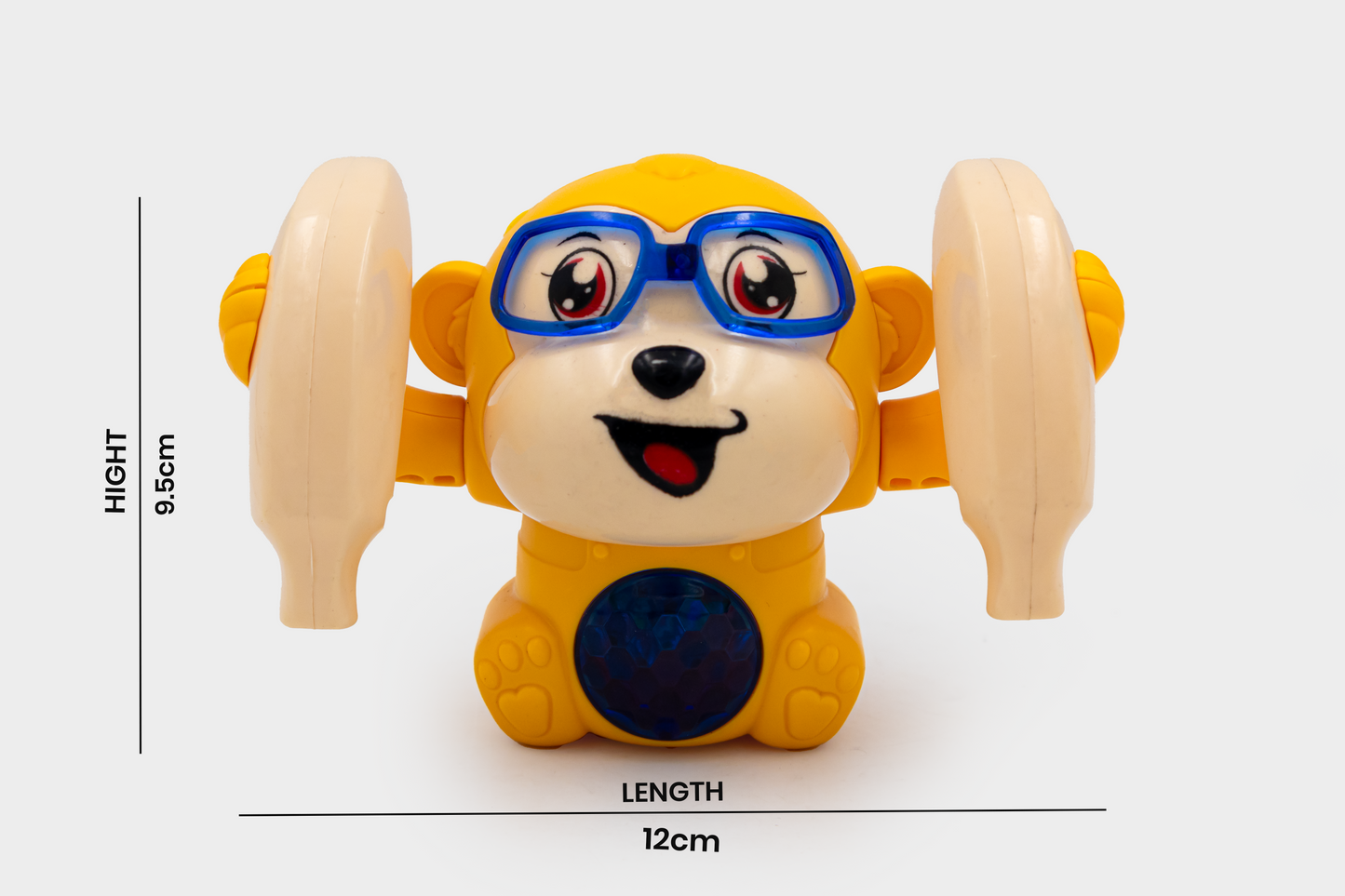 Toybharat Tumbling Monkey | Multicolour |Educational Toys| Birthday Gift for Boy and Girl Baby