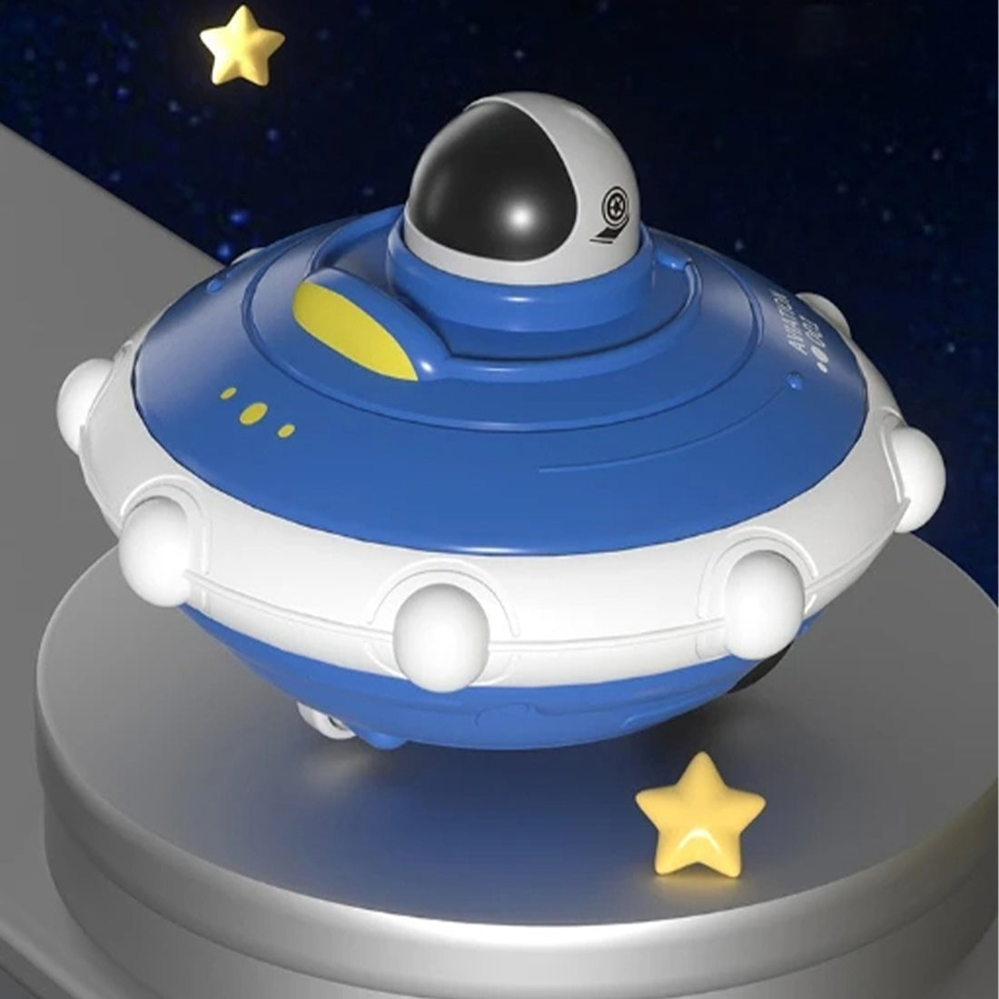 ToyBharat Press N Go UFO Series is a Multicolour Gift Toy made in India with a Realistic Design. Safe and Non-Toxic, perfect for kids aged 1–6 years. Fun for indoor and outdoor play and gifting occasions.