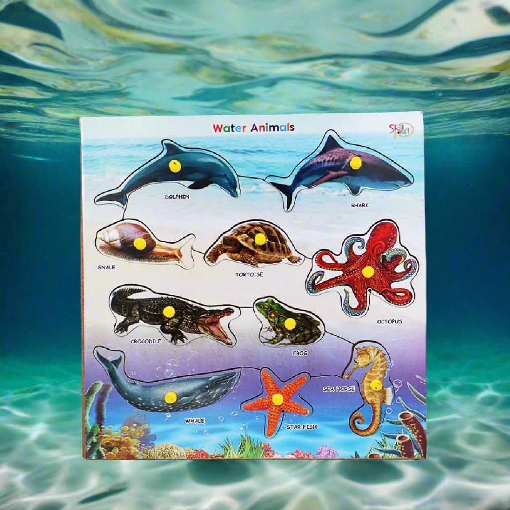 Under Water Animal Puzzle For Kids