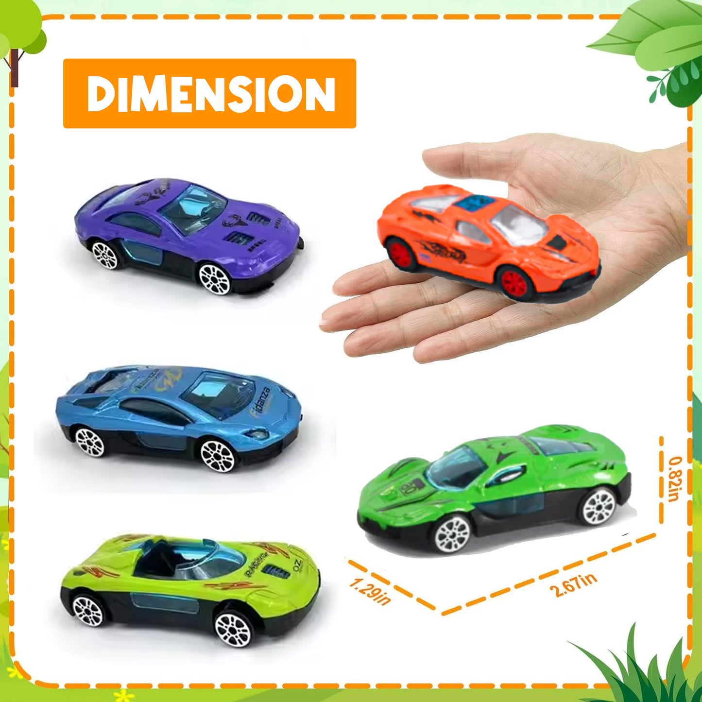 ToyBharat Free Wheel Metal Car Set of 5 in Multicolour with Pullback mechanism is a fun, safe, and engaging toy set. Ideal for indoor and outdoor play, and makes a perfect gift for boys and girls.