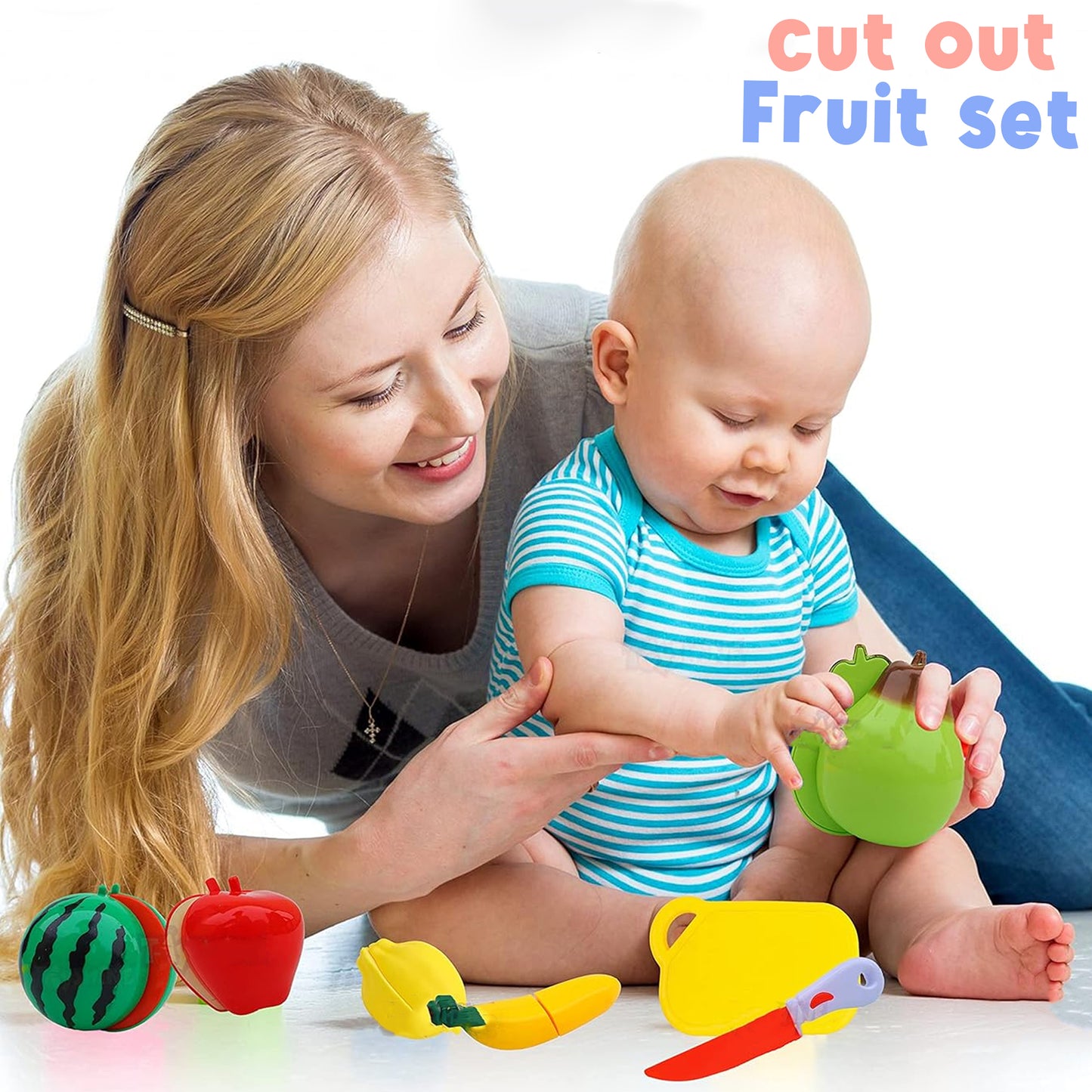 ToyBharat Cut Fruits Set in multicolour is a fun educational toy for girls. Ideal for pretend play, this gift encourages role play, creativity, and motor skill development. Perfect birthday gift for girls.