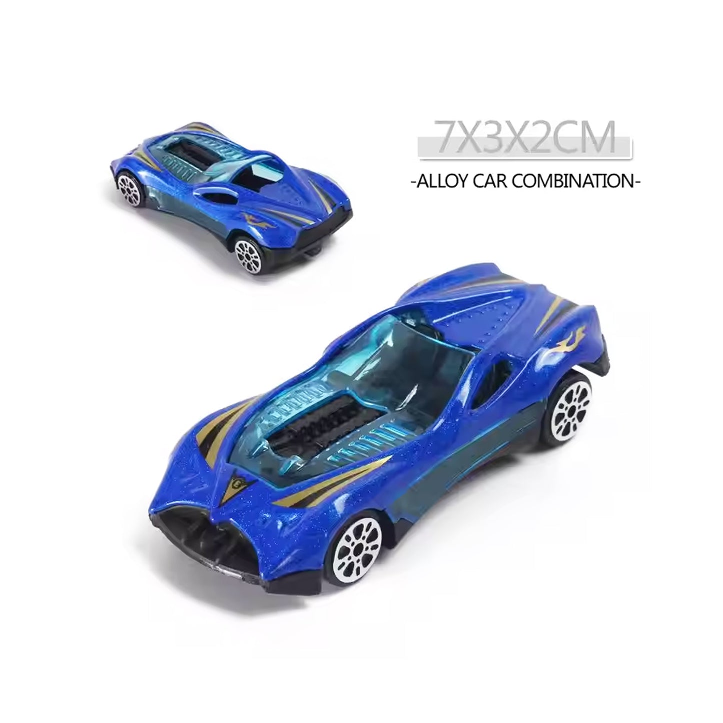 ToyBharat Free Wheel Metal Car Set of 5 in Multicolour with Pullback mechanism is a fun, safe, and engaging toy set. Ideal for indoor and outdoor play, and makes a perfect gift for boys and girls.