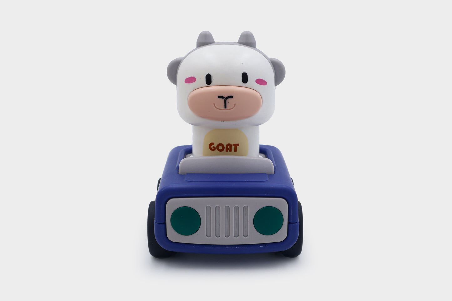 Toybharat Pressing go Animal Car 1 Pcs. | Multicolour | Push N Go Toys | Kids Gift