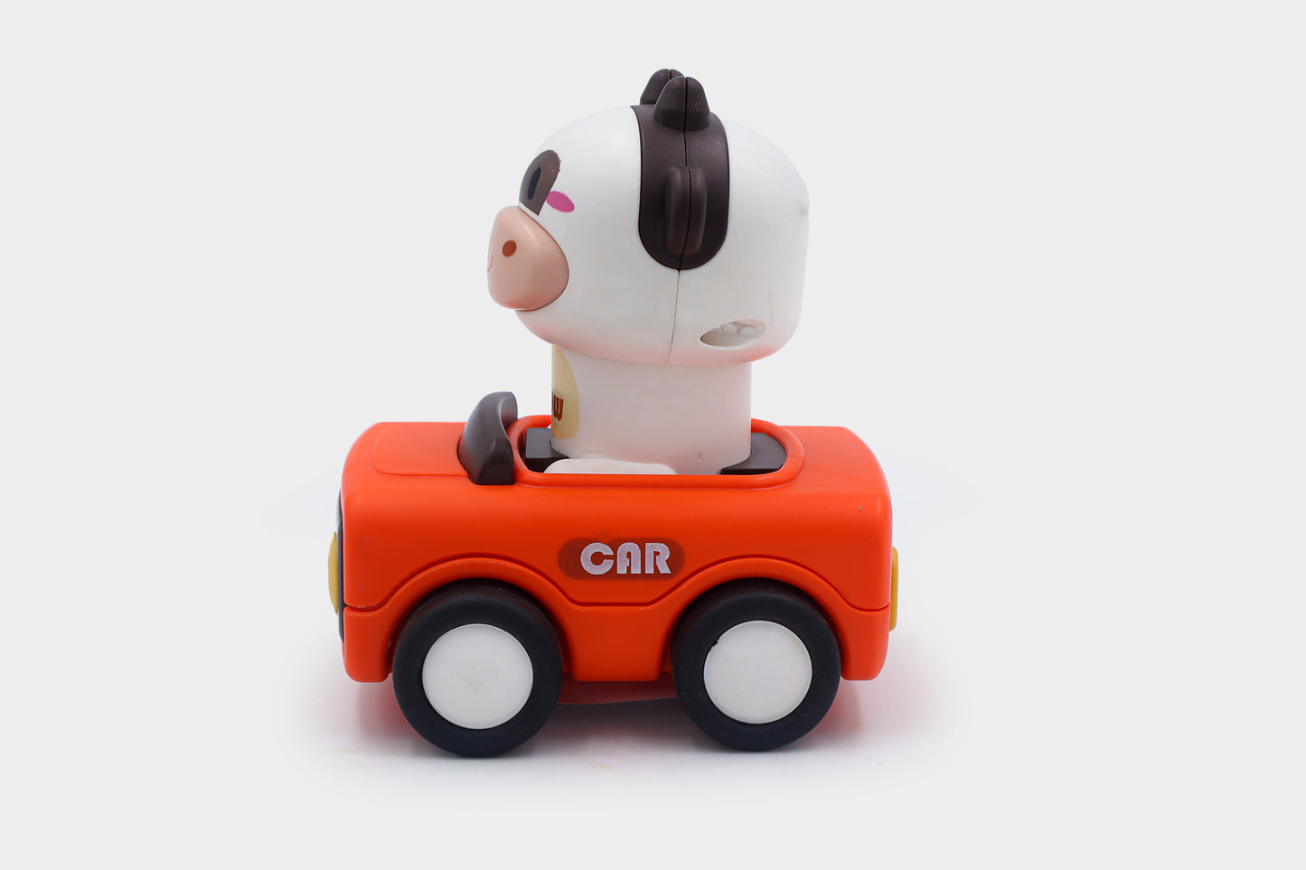 Toybharat Pressing go Animal Car 1 Pcs. | Multicolour | Push N Go Toys | Kids Gift