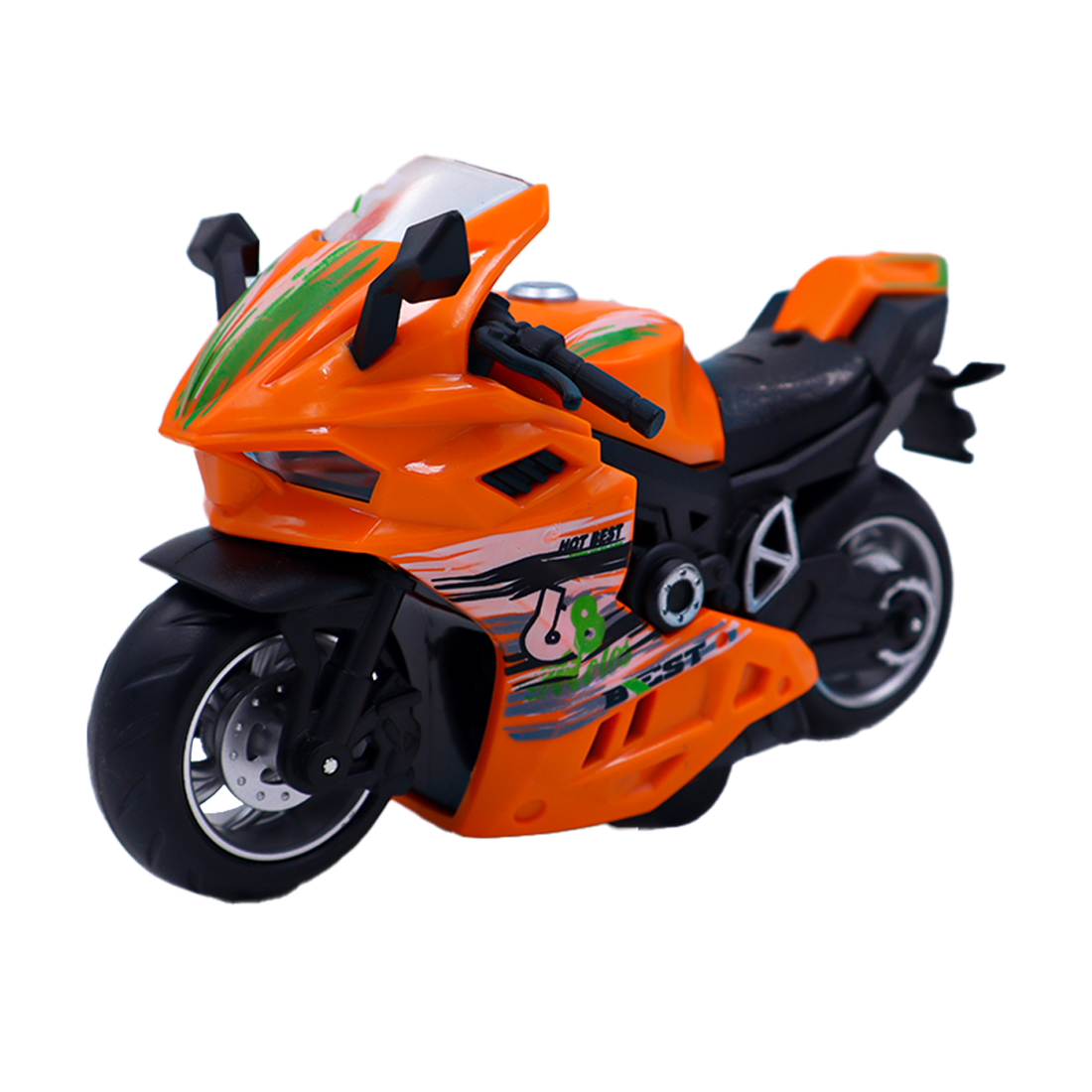 ToyBharat  Motorcycle Toy - Friction Motorcycle Toys, Tiny Gift with Music Lighting, Motorcycles Toy for Kids Boys Age 3-8 Year