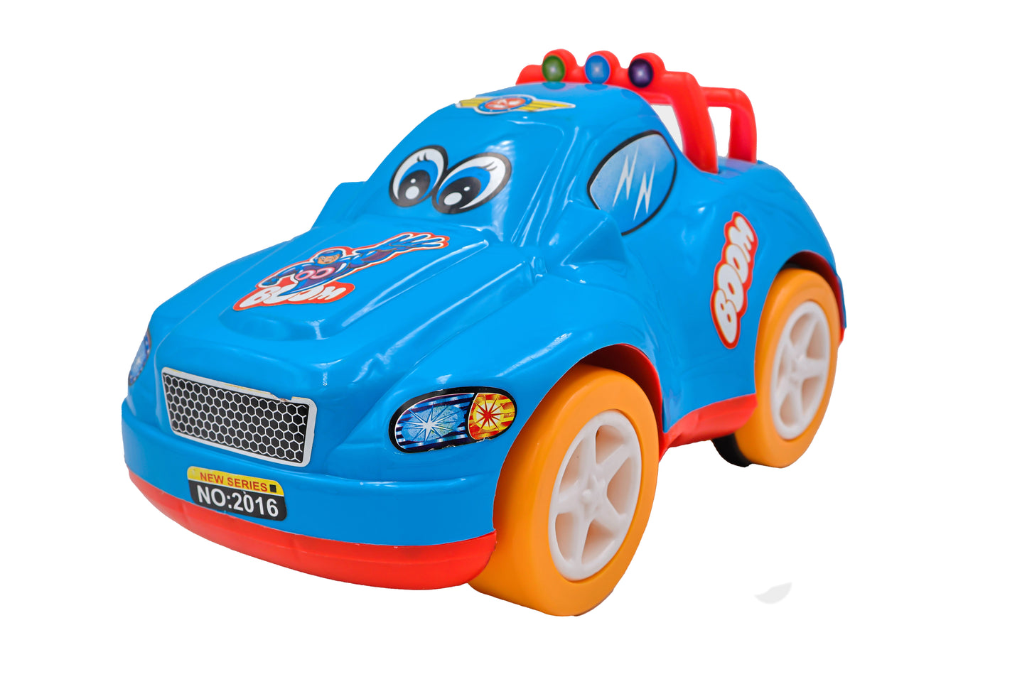 Toybharat Boom Car |Multicolour |Friction Power Toys | Birthday Gift for Boy and Girl Baby