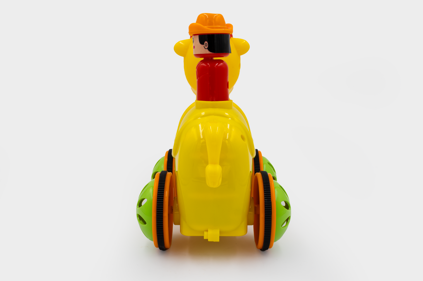 ToyBharat Push n Go Camel – A fun and engaging gift toy for kids aged 1-6 years. Made in India with a realistic design, this safe and non-toxic toy ensures indoor and outdoor play in vibrant multicolour.