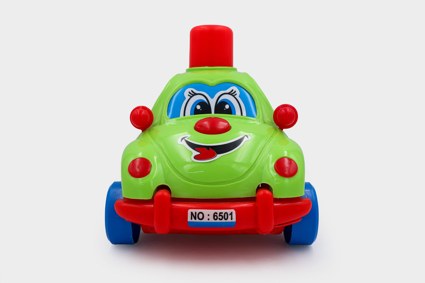 Toybharat Push N Go Cartoon Car |Multicolour | Travel Toys | Birthday Gift for Boy and Girl Baby
