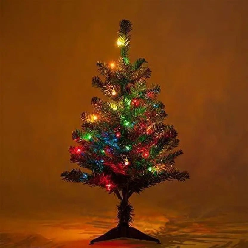 Toybharat Green Christmas Tree Decoration | Easy to Assemble | Festive Home Décor | Table Top | Without Light Only Tree
