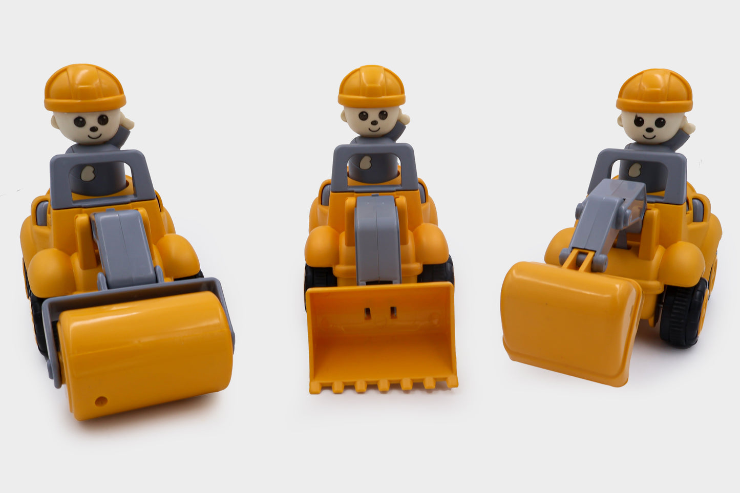 ToyBharat Push N Go Construction Toy in Multicolour with Realistic Design is a perfect Travel Toy and Birthday Gift for Kids aged 1–6 Years. Safe, Non-Toxic, fun for Indoor and Outdoor Play anytime, anywhere.