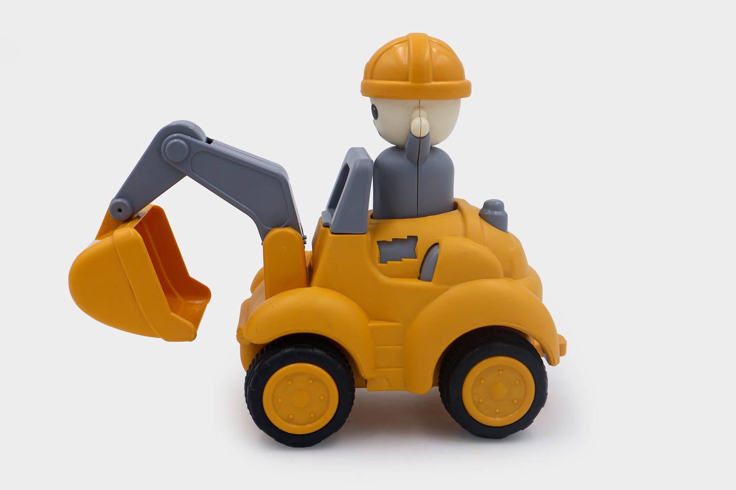 ToyBharat Push N Go Construction Toy in Multicolour with Realistic Design is a perfect Travel Toy and Birthday Gift for Kids aged 1–6 Years. Safe, Non-Toxic, fun for Indoor and Outdoor Play anytime, anywhere.