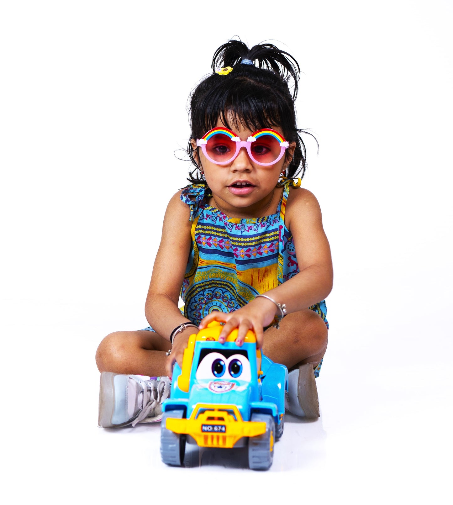Toybharat Crop Tractor |Multicolour |Friction Power Toys| Birthday Gift for Boy and Girl Baby