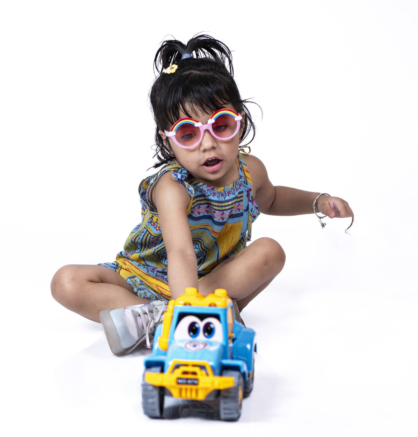 Toybharat Crop Tractor |Multicolour |Friction Power Toys| Birthday Gift for Boy and Girl Baby