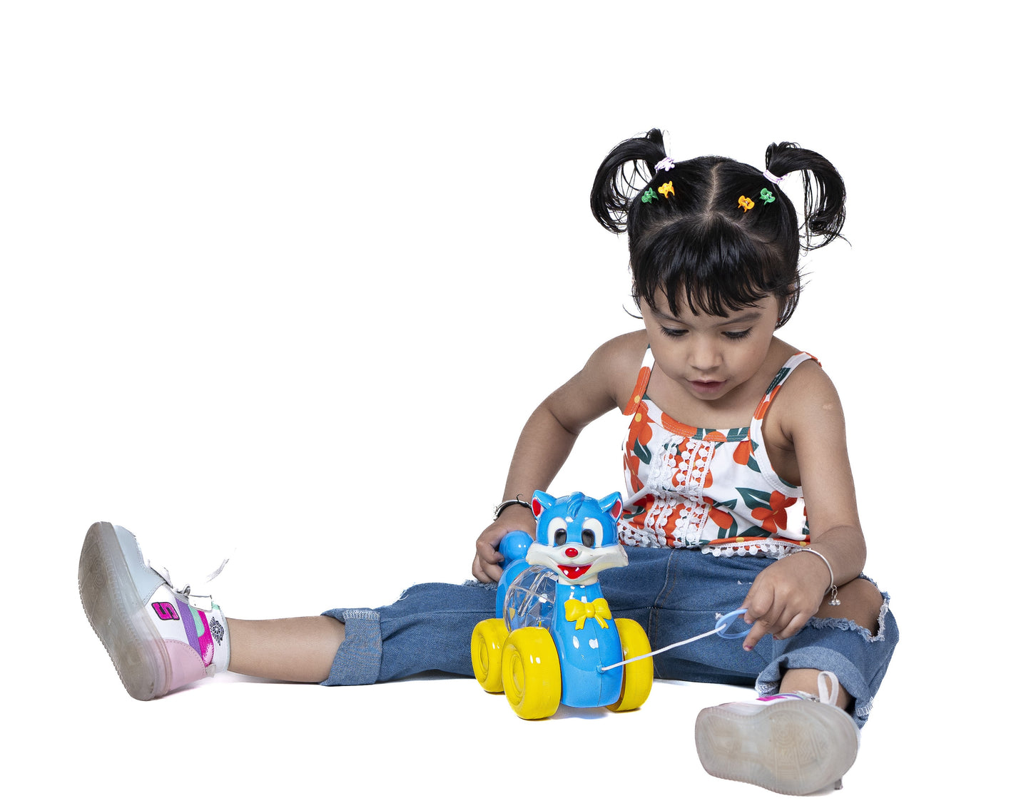 Toybharat Dancing Cat |Multicolour | Travel Toys | Gift |Pull Along Toy