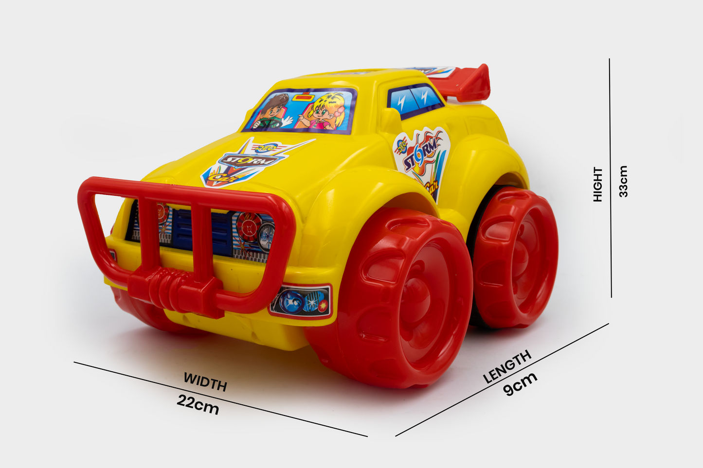 Toybharat Desert Safari |Multicolour |Friction Power Toys| Birthday Gift for Boy and Girl Baby