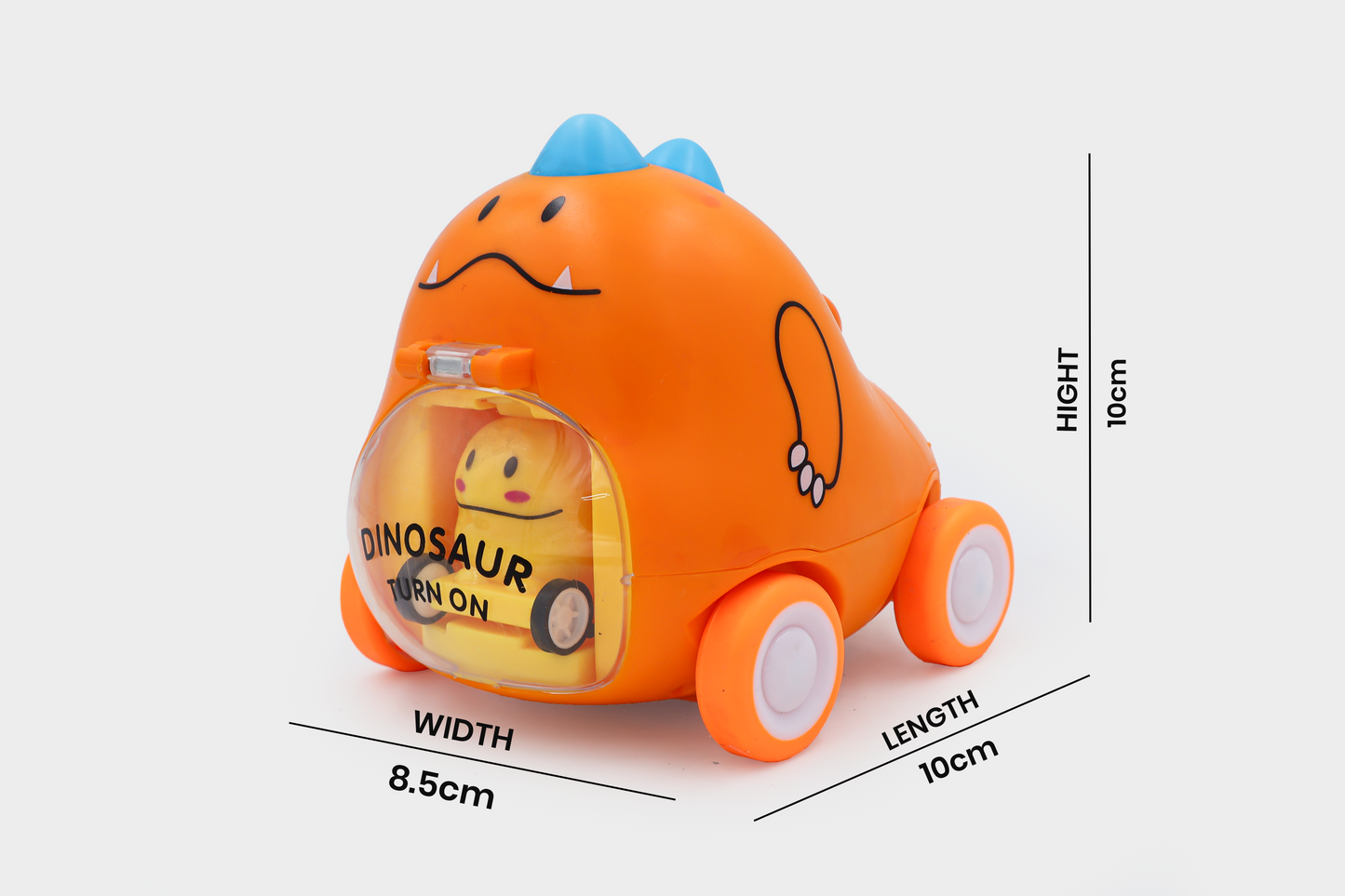 ToyBharat Dinosaur with Baby toy in multicolour features friction power for fun, battery-free play. A perfect toys gift for kids aged 1-6, it’s safe, non-toxic, and great for indoor and outdoor fun.