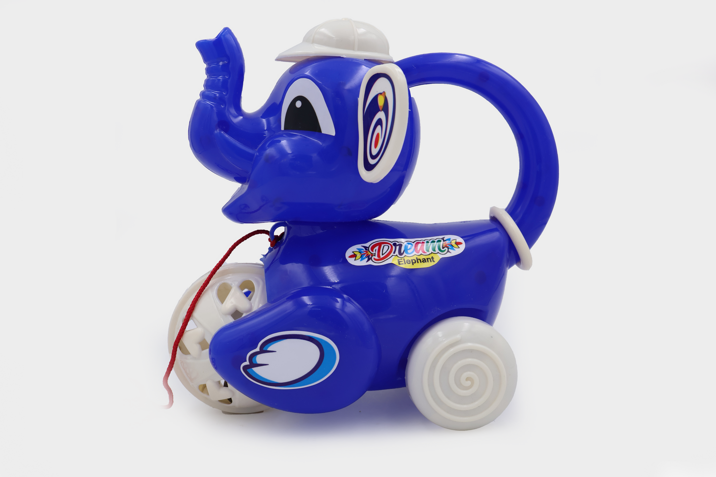 ToyBharat Dream Elephant Pull Along Toy is a multicolour travel toy for kids aged 1-6. Designed for indoor and outdoor fun, it boosts motor skills and offers safe, imaginative play with a realistic elephant design.