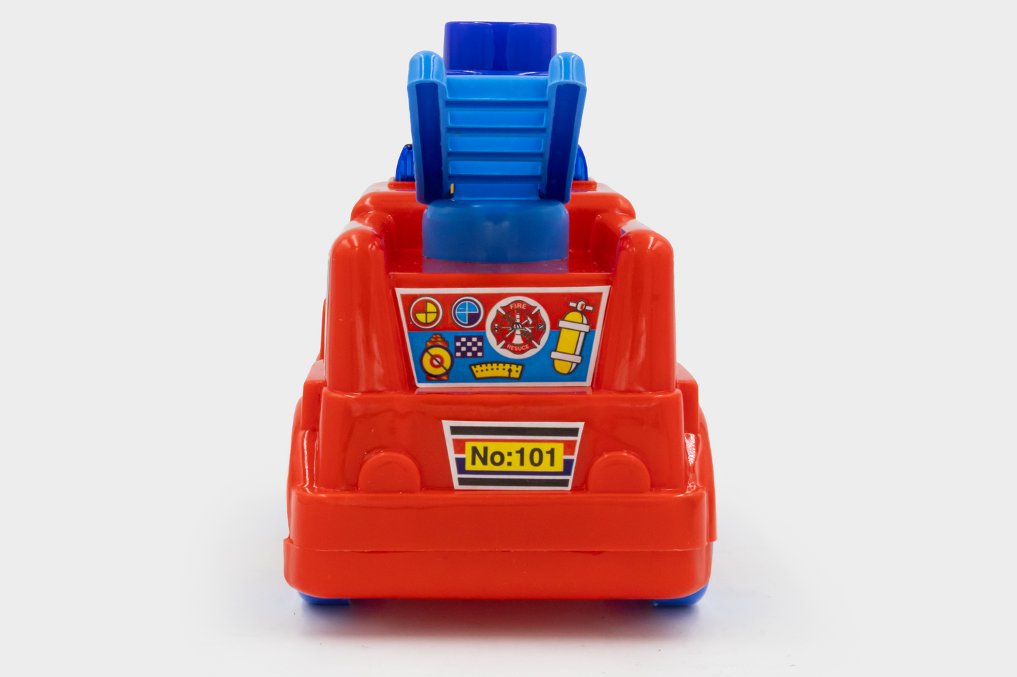 ToyBharat Push N Go Fire Brigade toy features a realistic design and vibrant multicolour finish. Perfect for kids aged 1-6 years, it's safe, non-toxic, and ideal for indoor and outdoor push-and-go play fun.