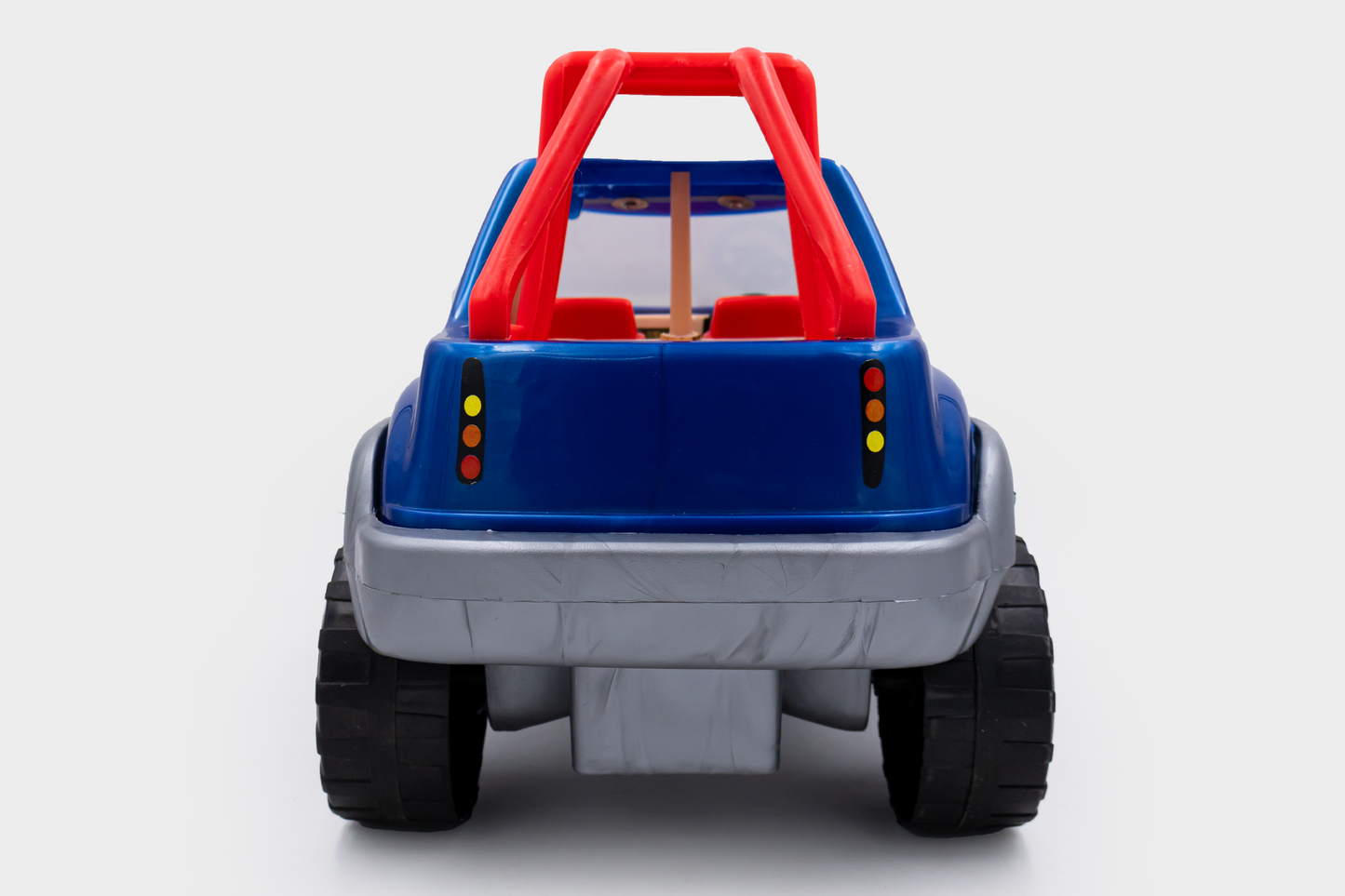 Toybharat Free Wheel Indian Army Jeep |Multicolour |Friction Power Toys