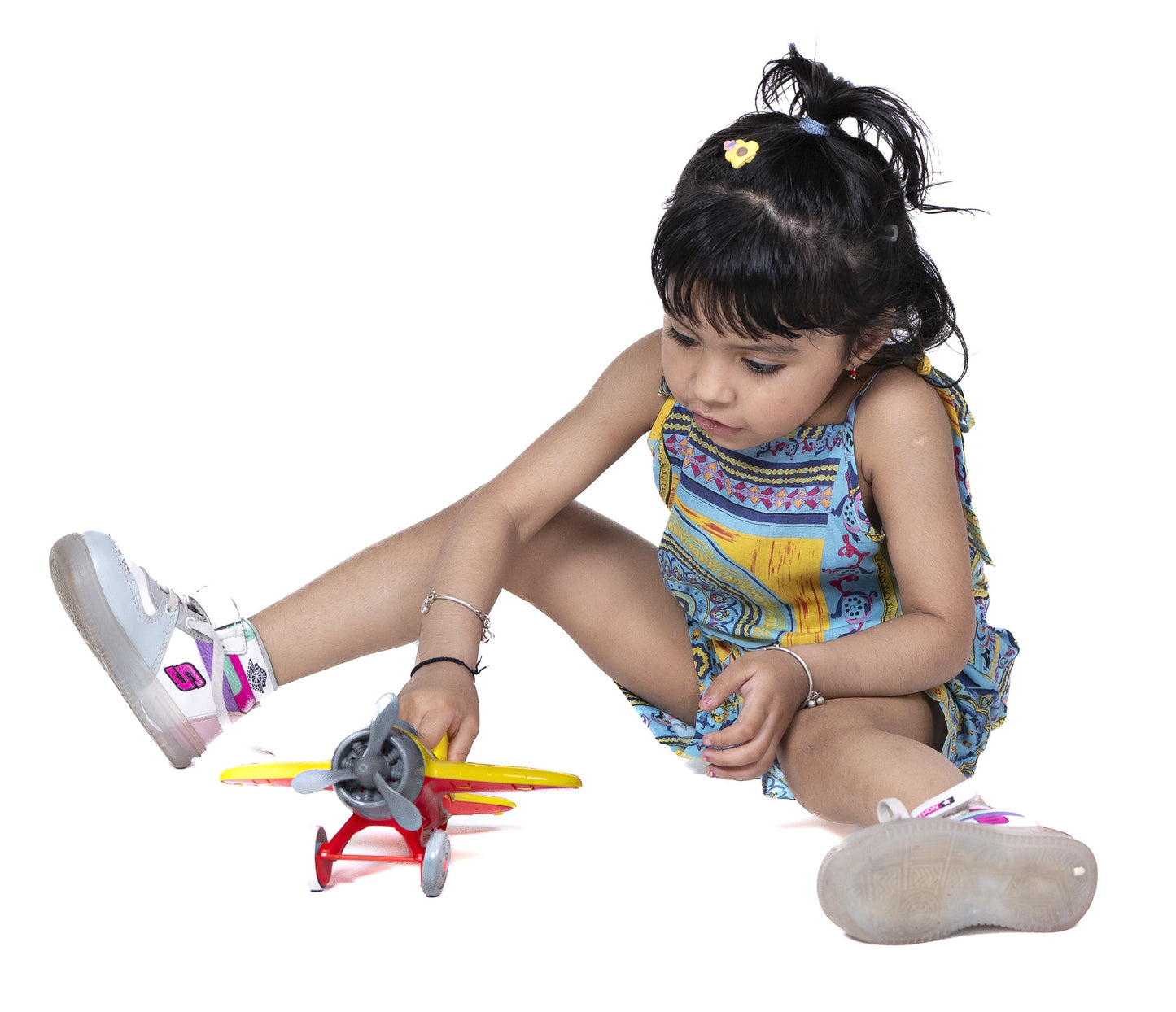 Toybharat Bingo Air Plane |Multicolour |Friction Power Toy | Birthday Gift for Boy and Girl Baby