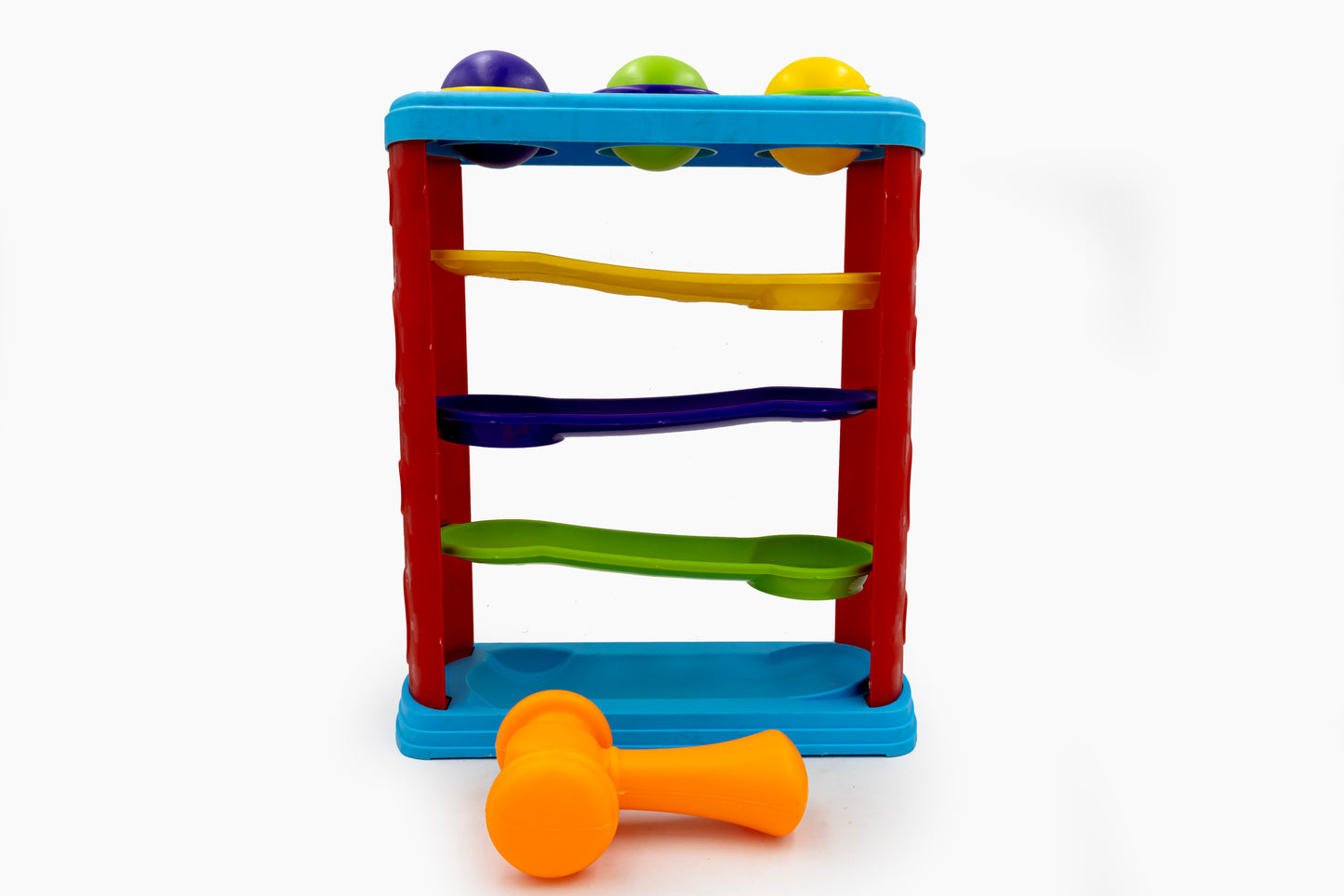 ToyBharat Hammer Ball Toys for Kids- Pounding Game Set for Baby Kids and Toddlers for Early Development, Best Toy for 1 Year Old Boys and Girls-Multi Color