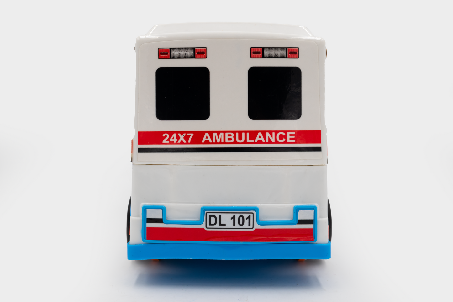 Toybharat Ambulance Kids |Multicolour | Friction Power Toy | Birthday Gift for Boy and Girl Baby