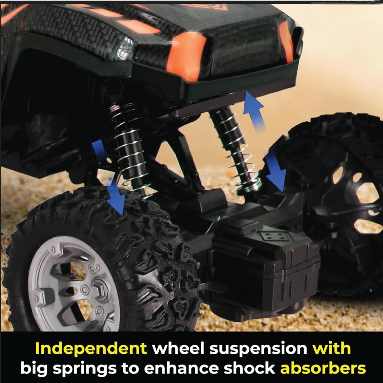 Toybharat RC Monster Remote Control Car |Car Toy |Electronic Toys