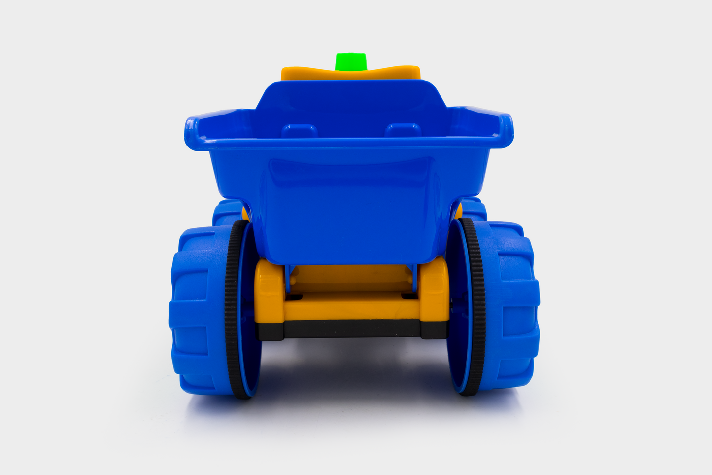 ToyBharat Mr Dumper Friction Toy Truck is a multicolour construction vehicle for kids aged 1-6 years. With a realistic design, it's a safe, durable, non-toxic gift toy for boys and girls for indoor outdoor play.
