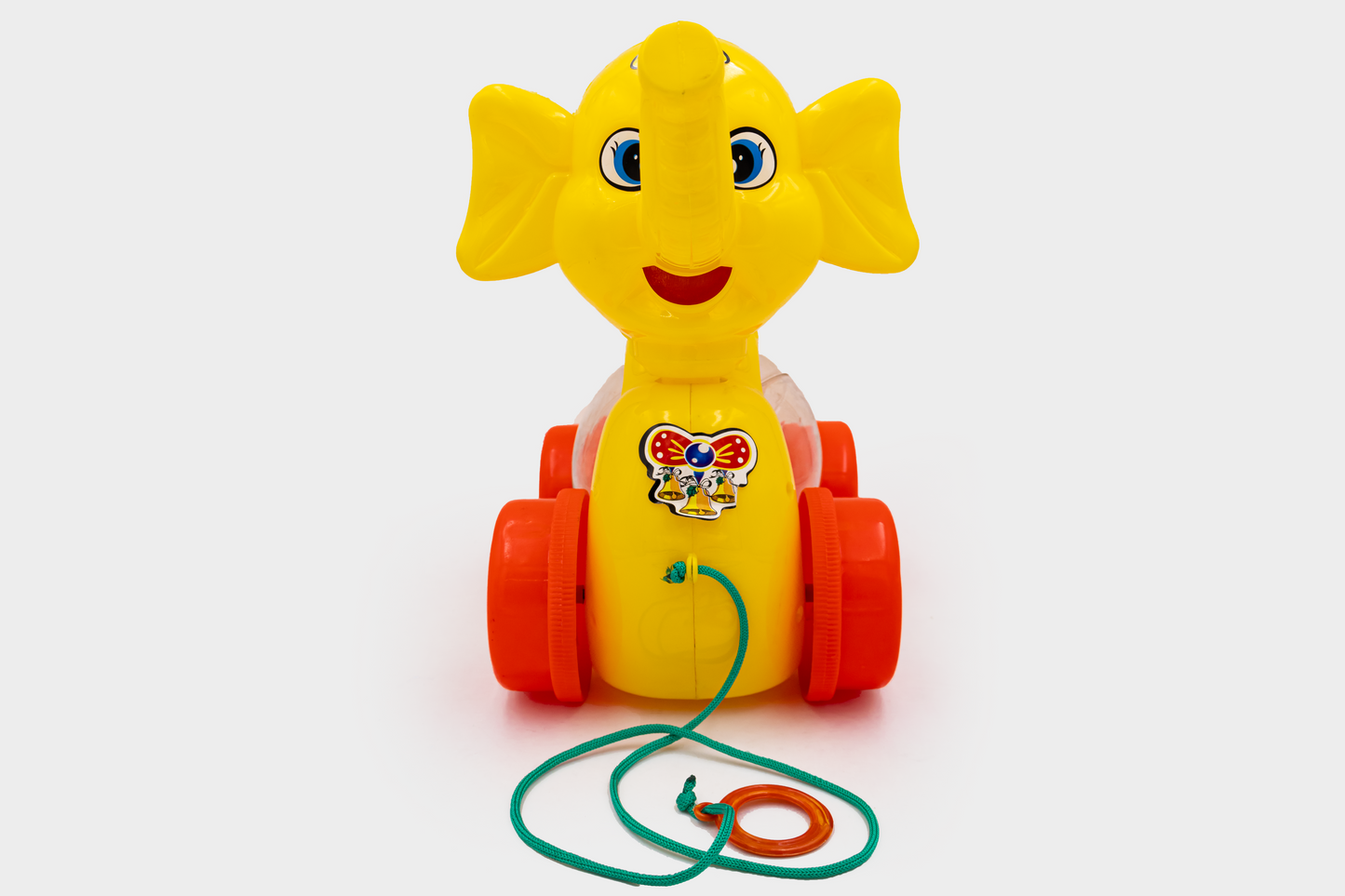 ToyBharat Elephant Ganesha is a multicolour pull-along travel toy that delights kids with its cute design and smooth movement. Perfect for fun on the go.