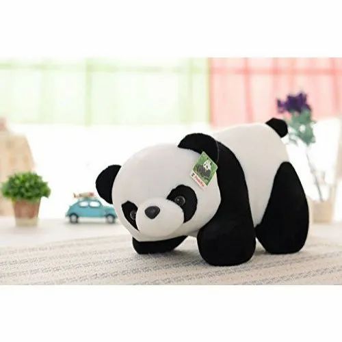 ToyBharat Panda Soft Toy is a cute, cuddly plush perfect for hugs and play. An adorable panda teddy ideal as a gift toy for kids and loved ones.