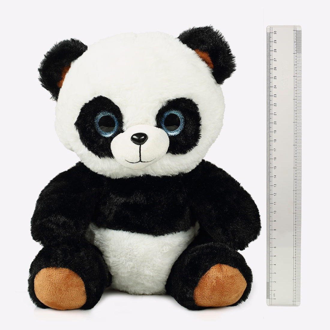 ToyBharat Panda Soft Toy is a cute, cuddly plush perfect for hugs and play. An adorable panda teddy ideal as a gift toy for kids and loved ones.
