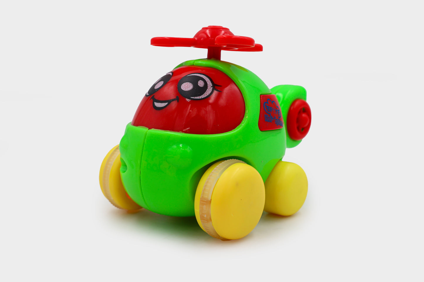 ToyBharat  Cute Cartoon Plane 1 Pcs. |Multicolour | Travel Toys | Birthday Gift for Boy and Girl Baby |Intractive Toys