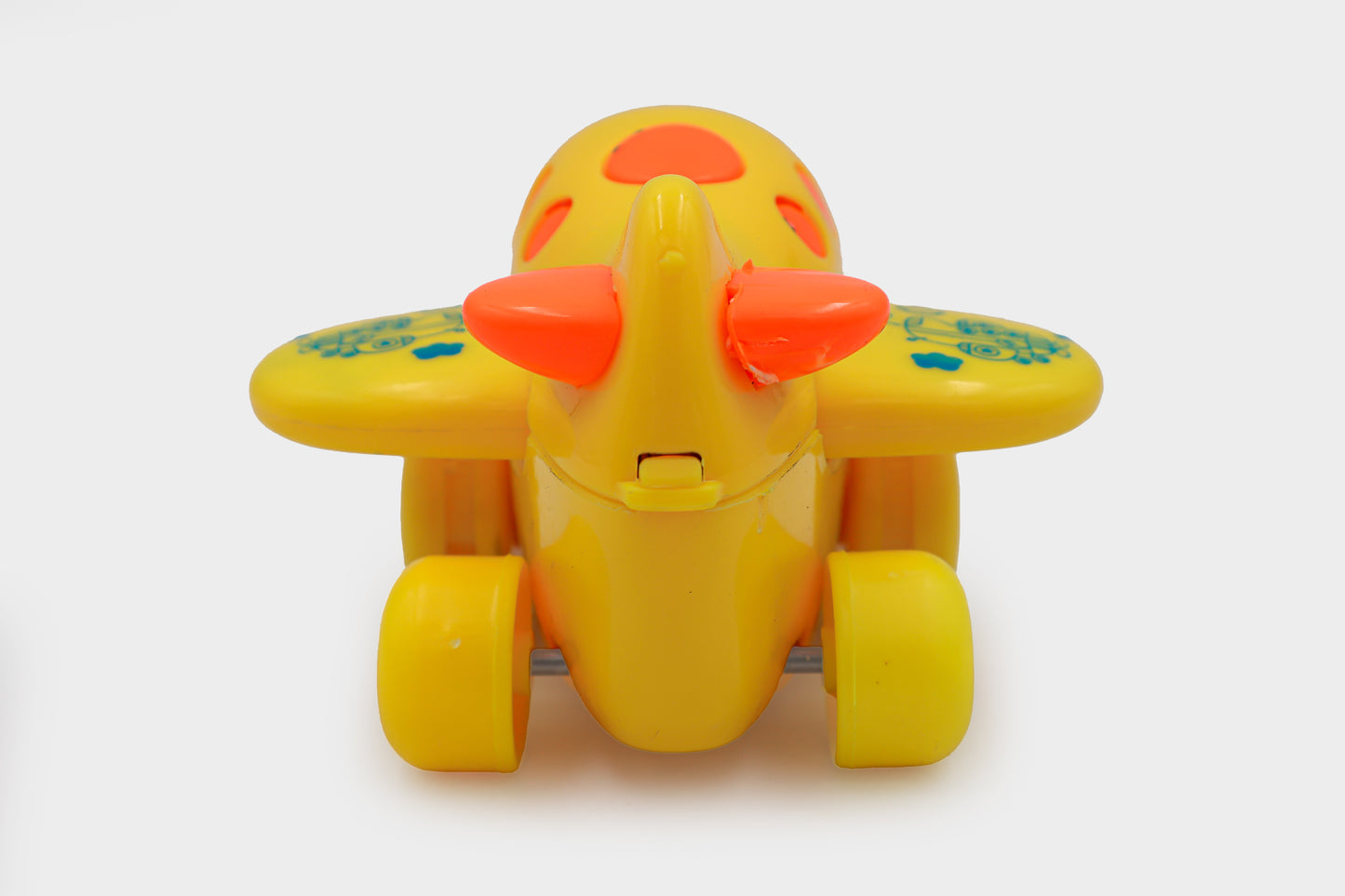 ToyBharat  Cute Cartoon Plane 1 Pcs. |Multicolour | Travel Toys | Birthday Gift for Boy and Girl Baby |Intractive Toys