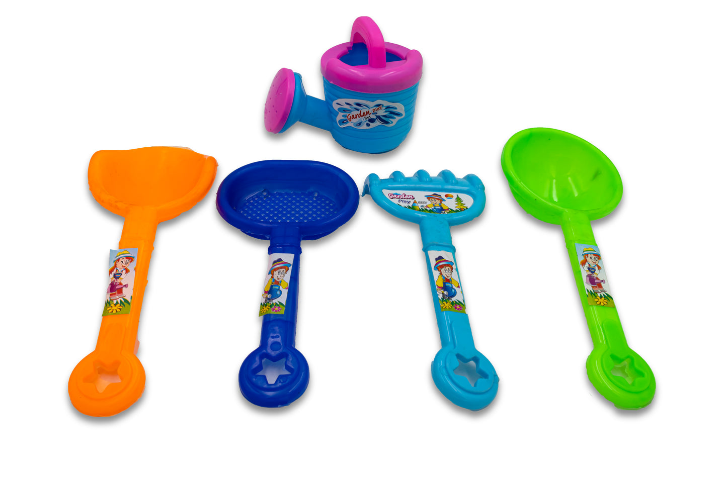 ToyBharat Garden Play Set for Kids – Fun Outdoor Activity | Safe, Lightweight & Easy to Use | Ages 1-6 | Made in India | Multicolour