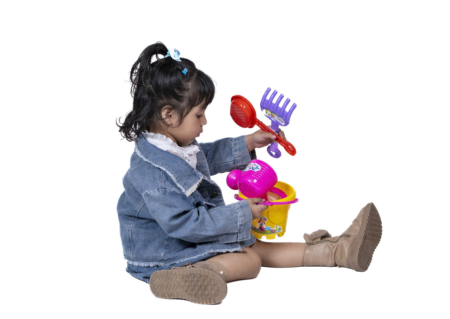 ToyBharat Garden Play Set for Kids – Fun Outdoor Activity | Safe, Lightweight & Easy to Use | Ages 1-6 | Made in India | Multicolour